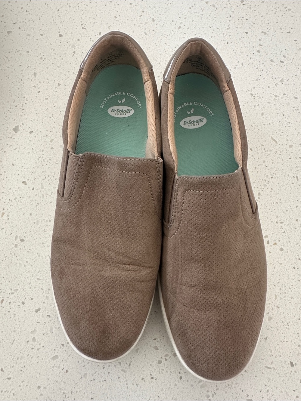Dr. Scholl's Slip-On Casual Sneakers in Beige